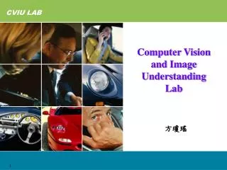 computer vision and image understanding lab