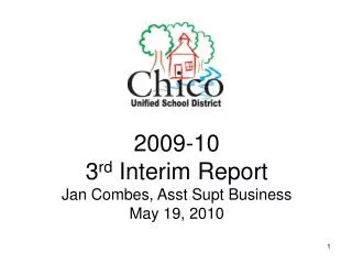 2009-10 3 rd Interim Report Jan Combes, Asst Supt Business May 19, 2010