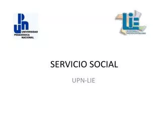 servicio social