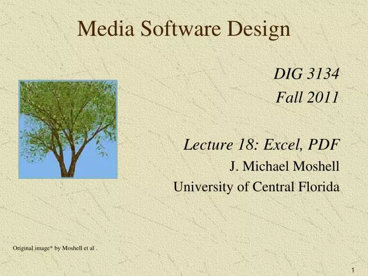 media software design