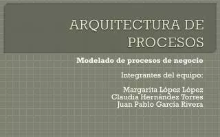 arquitectura de procesos