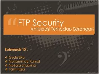 ftp security