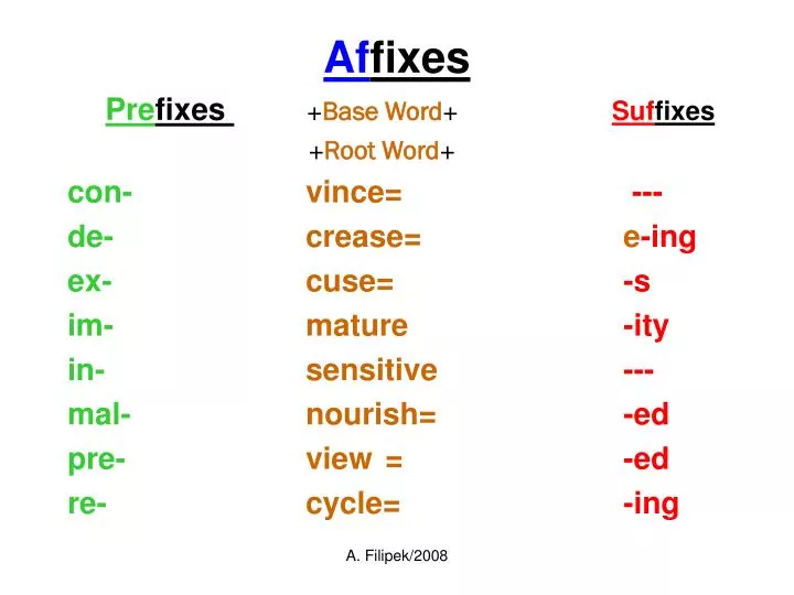 af fixes