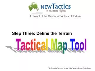 Tactical Map Tool