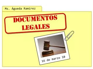 documentos legales