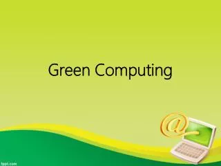 green computing