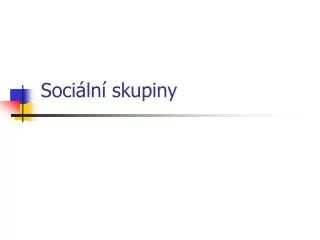 soci ln skupiny