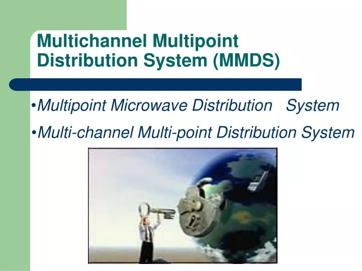 multichannel multipoint distribution system mmds