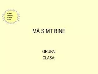 m simt bine
