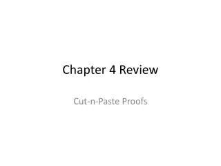 chapter 4 review