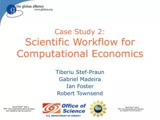 Case Study 2: Scientific Workflow for Computational Economics