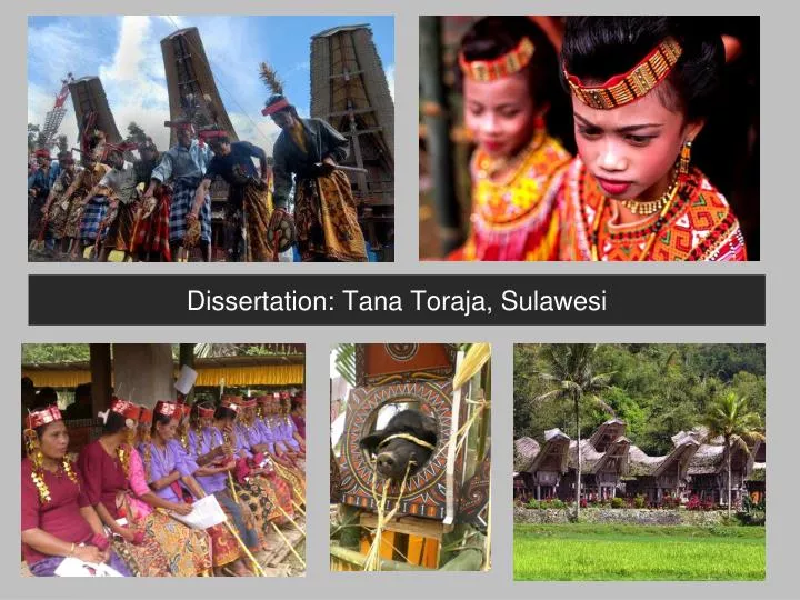 dissertation tana toraja sulawesi