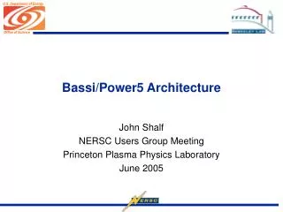 Bassi/Power5 Architecture