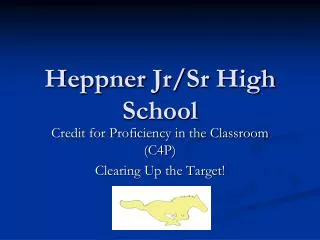 Heppner Jr / Sr High School