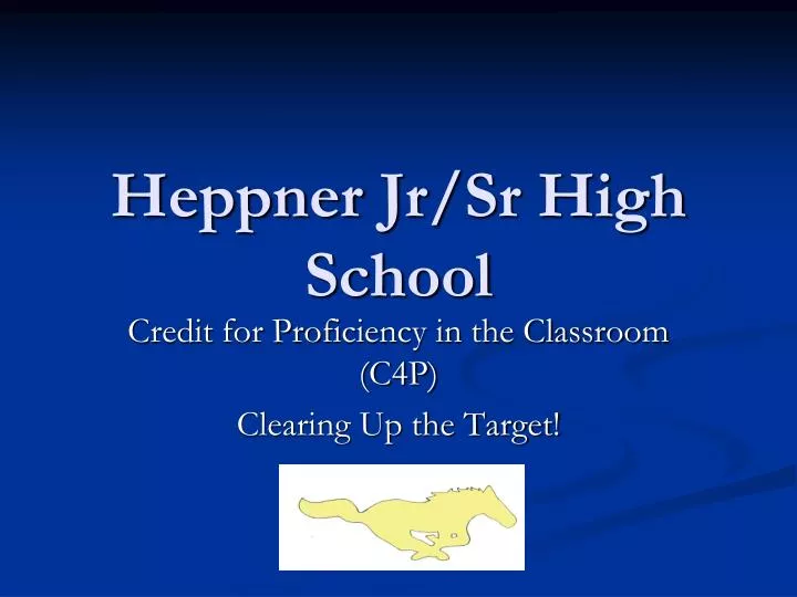 heppner jr sr high school