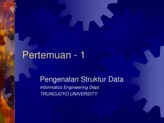 pertemuan 1