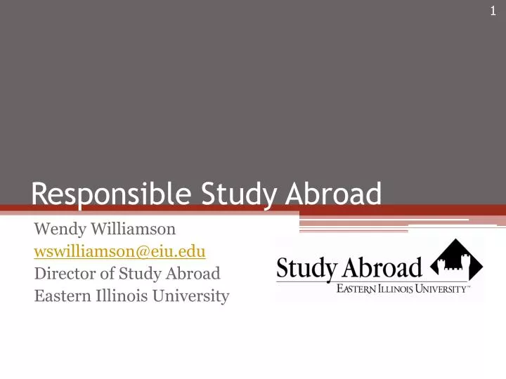 responsible study abroad