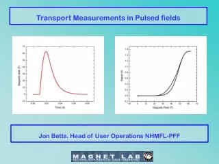 Transport Measurements in Pulsed fields