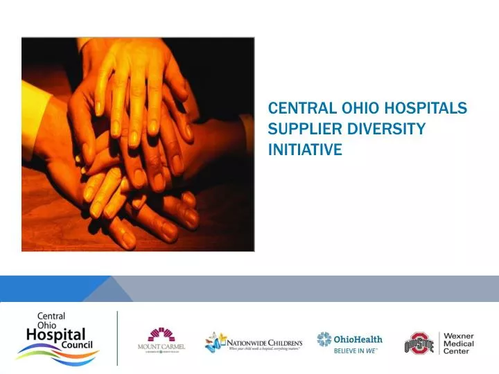 central ohio hospitals supplier diversity initiative