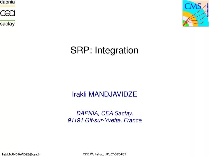 srp integration