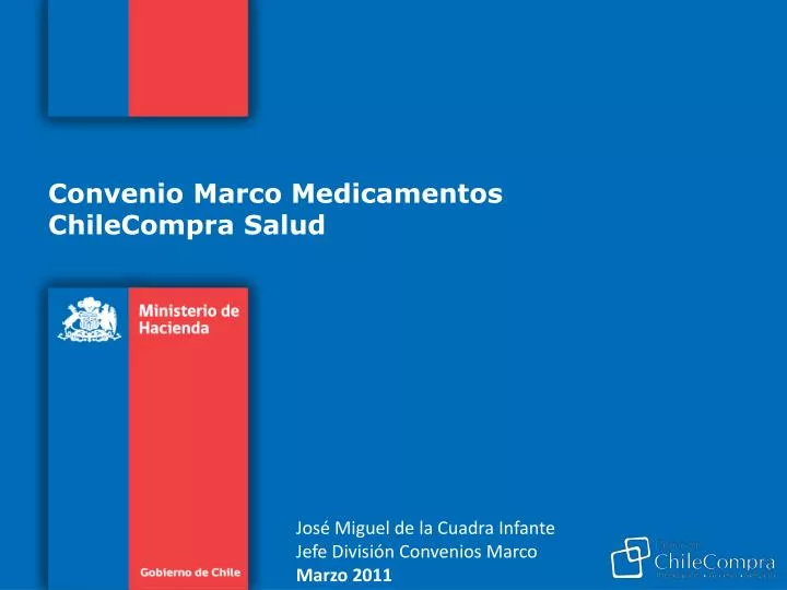 convenio marco medicamentos chilecompra salud