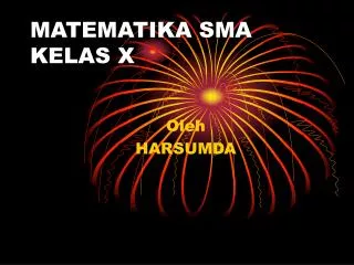 matematika sma kelas x