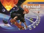 The Physical Sciences - slide 1