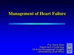 Management of Heart Failure - slide 1