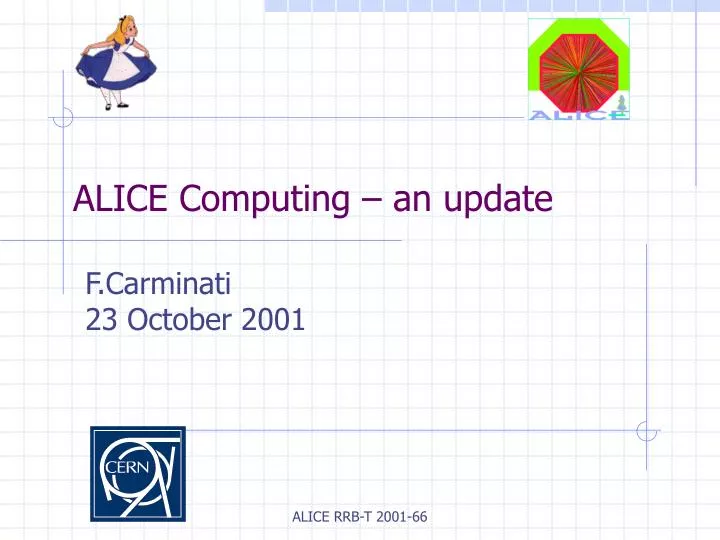 alice computing an update
