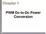 PWM Dc-to-Dc Power Conversion - slide 1