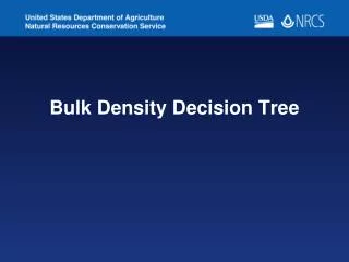 Bulk Density Decision Tree