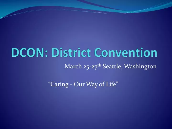 dcon district convention