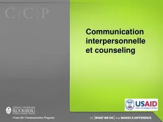 communication interpersonnelleet counseling