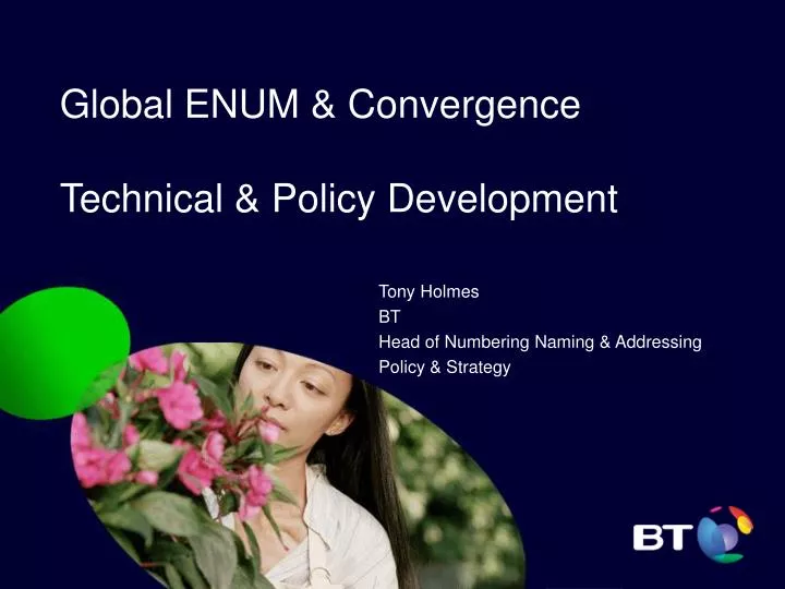 global enum convergence technical policy development