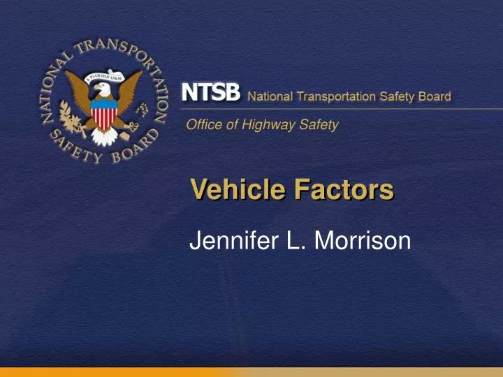 vehicle factors