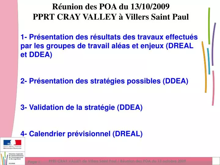 r union des poa du 13 10 2009 pprt cray valley villers saint paul