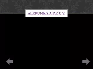 alepunk s a de c v