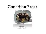 Canadian Brass - slide 1