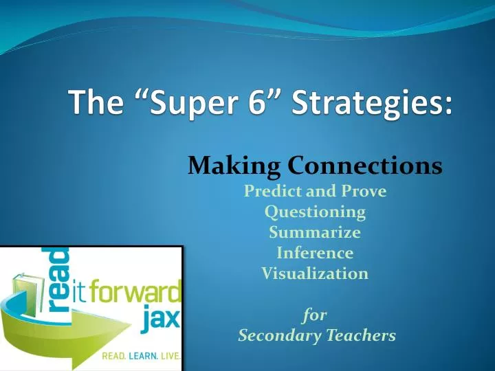 the super 6 strategies