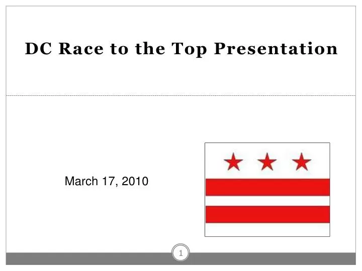 dc race to the top presentation