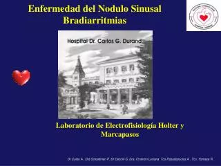 enfermedad del nodulo sinusal bradiarritmias