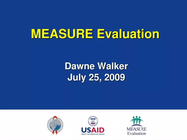 measure evaluation