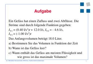 aufgabe