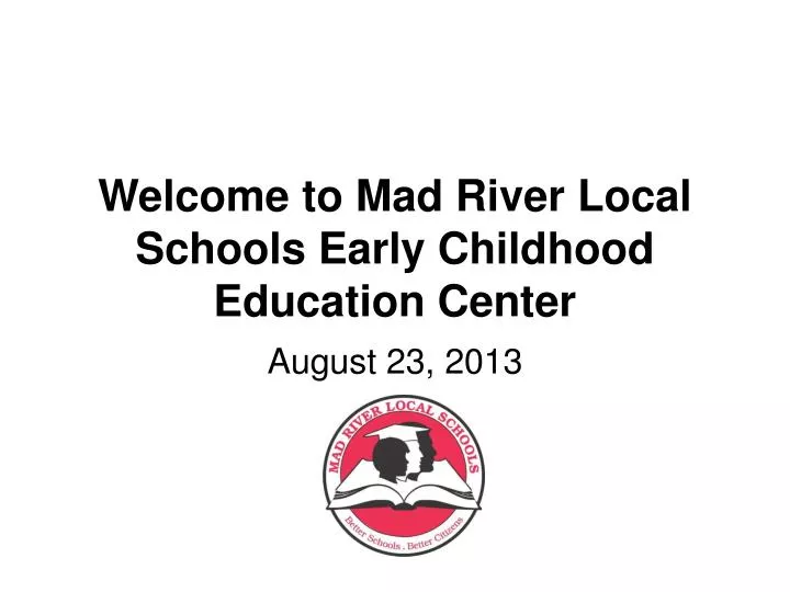 welcome to mad river local schools early childhood education center