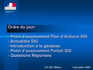 gt sig m tiers 1 d cembre 2009