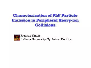 Characterization of PLF Particle Emission in Peripheral Heavy-ion Collisions