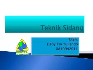teknik sidang