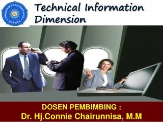 technical information dimension