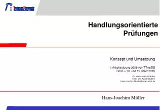 handlungsorientierte pr fungen