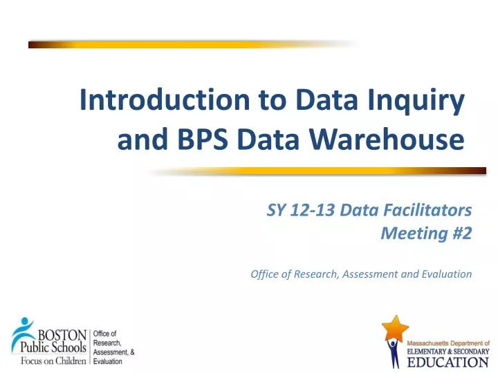 introduction to data inquiry and bps data warehouse